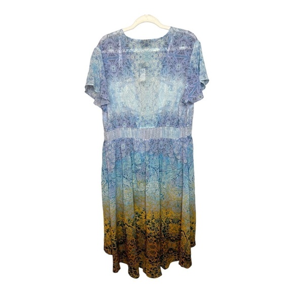 CITY CHIC Shanika Jacket - sky 18 - Picture 7 of 9